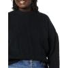 imageAmazon Essentials Womens SoftTouch Modern Cable Crewneck Sweater Available in Plus SizeBlack