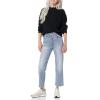 imageAmazon Essentials Womens SoftTouch Modern Cable Crewneck Sweater Available in Plus SizeBlack
