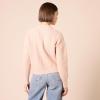 imageAmazon Essentials Womens SoftTouch Modern Cable Crewneck Sweater Available in Plus SizeBlush