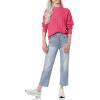 imageAmazon Essentials Womens SoftTouch Modern Cable Crewneck Sweater Available in Plus SizeHot Pink