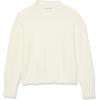 imageAmazon Essentials Womens SoftTouch Modern Cable Crewneck Sweater Available in Plus SizeIvory