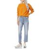 imageAmazon Essentials Womens SoftTouch Modern Cable Crewneck Sweater Available in Plus SizeOrange