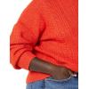 imageAmazon Essentials Womens SoftTouch Modern Cable Crewneck Sweater Available in Plus SizePoppy Red