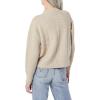 imageAmazon Essentials Womens SoftTouch Modern Cable Crewneck Sweater Available in Plus SizeTan Heather