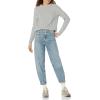 imageAmazon Essentials Womens Stitch Cable SweaterLight Grey Heather