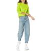 imageAmazon Essentials Womens Stitch Cable SweaterLime Green
