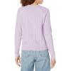 imageAmazon Essentials Womens Stitch Cable SweaterPastel Lilac