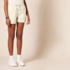 imageAmazon Essentials Womens Stretch Cotton MidRise PullOn RelaxedFit ShortsBeige