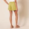 imageAmazon Essentials Womens Stretch Cotton MidRise PullOn RelaxedFit ShortsDark Yellow