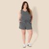 imageAmazon Essentials Womens Studio Terry RomperCharcoal Heather