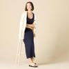 imageAmazon Essentials Womens Supersoft Terry Racerback Maxi Dress Previously Daily RitualNavy