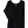 imageAmazon Essentials Womens Surplice Dress Available in Plus SizeBlack