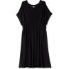 imageAmazon Essentials Womens Surplice Dress Available in Plus SizeBlack