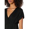 imageAmazon Essentials Womens Surplice Dress Available in Plus SizeBlack