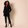 imageAmazon Essentials Womens Teddy Bear Fleece OversizedFit Lapel Jacket Previously Daily RitualBlack