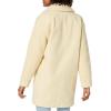 imageAmazon Essentials Womens Teddy Bear Fleece OversizedFit Lapel Jacket Previously Daily RitualButter Yellow