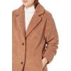 imageAmazon Essentials Womens Teddy Bear Fleece OversizedFit Lapel Jacket Previously Daily RitualCamel