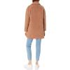 imageAmazon Essentials Womens Teddy Bear Fleece OversizedFit Lapel Jacket Previously Daily RitualCamel