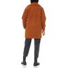 imageAmazon Essentials Womens Teddy Bear Fleece OversizedFit Lapel Jacket Previously Daily RitualCaramel