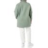 imageAmazon Essentials Womens Teddy Bear Fleece OversizedFit Lapel Jacket Previously Daily RitualSage Green