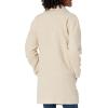 imageAmazon Essentials Womens Teddy Bear Fleece OversizedFit Lapel Jacket Previously Daily RitualSand
