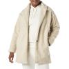 imageAmazon Essentials Womens Teddy Bear Fleece OversizedFit Lapel Jacket Previously Daily RitualSand