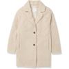 imageAmazon Essentials Womens Teddy Bear Fleece OversizedFit Lapel Jacket Previously Daily RitualSand