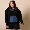 imageAmazon Essentials Womens Teddy Fleece Quarter Button Hooded JacketBlack