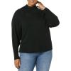 imageAmazon Essentials Womens Ultra Soft Oversized Cropped Cocoon Sweater Available in Plus Size Previously Daily RitualBlack