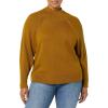 imageAmazon Essentials Womens Ultra Soft Oversized Cropped Cocoon Sweater Available in Plus Size Previously Daily RitualBrown