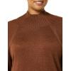 imageAmazon Essentials Womens Ultra Soft Oversized Cropped Cocoon Sweater Available in Plus Size Previously Daily RitualChocolate Heather