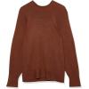 imageAmazon Essentials Womens Ultra Soft Oversized Cropped Cocoon Sweater Available in Plus Size Previously Daily RitualChocolate Heather