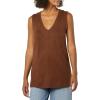 imageAmazon Essentials Womens Ultra Soft Sweater Vest Previously Daily RitualChocolate Heather