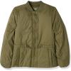 imageAmazon Essentials Womens Waist Padded Bomber JacketDark Olive
