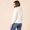imageAmazon Essentials Womens Waist Padded Bomber JacketIvory