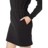 imageAmazon Essentials Womens Waisted Sweatshirt Dress Available in Plus SizeBlack