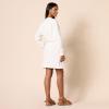 imageAmazon Essentials Womens Waisted Sweatshirt Dress Available in Plus SizeEggshell White