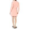 imageAmazon Essentials Womens Waisted Sweatshirt Dress Available in Plus SizePeach