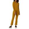imageAmazon Essentials Womens Wide Rib Flared Ankle Pant Previously Daily RitualBrown