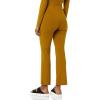 imageAmazon Essentials Womens Wide Rib Flared Ankle Pant Previously Daily RitualBrown