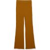 imageAmazon Essentials Womens Wide Rib Flared Ankle Pant Previously Daily RitualBrown