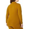 imageAmazon Essentials Womens Wide Rib Long Sleeve Buttonup Collared Cardigan Pants Sold SeparatelyBrown
