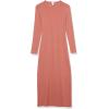 imageAmazon Essentials Womens Wide Rib Open Back Long Sleeve Dress Previously Daily RitualTerracotta