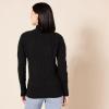 imageAmazon Essentials Womens Winter LongSleeve Sweater Soft Touch Funnel Neck Cable KnitBlack