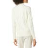 imageAmazon Essentials Womens Winter LongSleeve Sweater Soft Touch Funnel Neck Cable KnitIvory