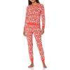 imageAmazon Essentials Disney  Marvel  Star Wars Womens SnugFit Cotton Pajama Sleepwear Sets  Discontinued ColorsStar Wars Holiday  Womens Snugfit