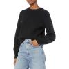imageAmazon Essentials Ribbed Long Sleeve Sweaters for Women CrewneckBlack