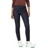 imageAmazon Essentials Skinny Jeans for Women High Waist Stretchy DenimBlack Rinse