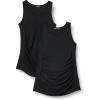 imageAmazon Essentials Womens Active Maternity Tank Top MultipacksBlack