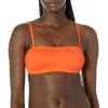 imageAmazon Essentials Womens Bandeau Swimsuit Top Available in Plus Size  Discontinued ColorsOrange
